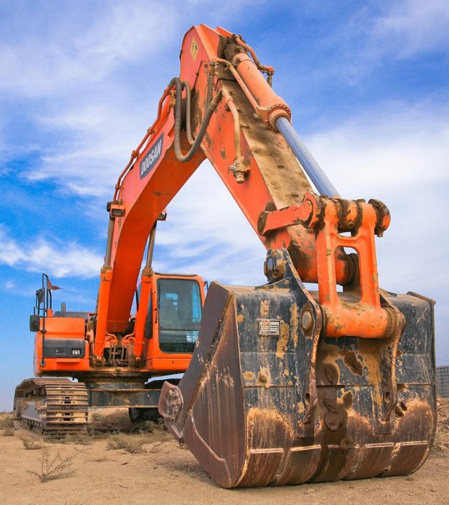 digger with insurance cover from olympus insurance